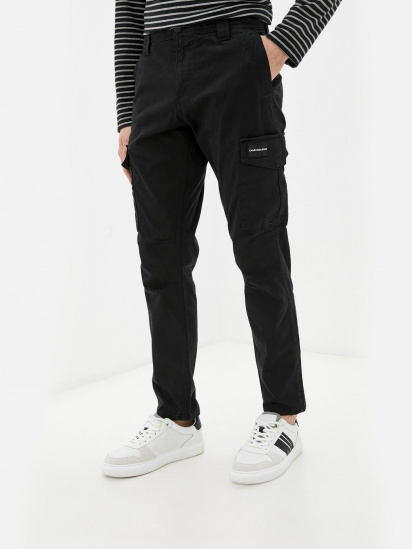 Штаны спортивные Calvin Klein Jeans модель J30J318586_BEH — фото - INTERTOP