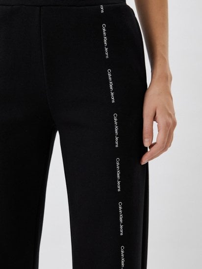 Брюки повседневные Calvin Klein Jeans Repeat Logo Jog Pant модель J20J217933_BEH — фото 3 - INTERTOP
