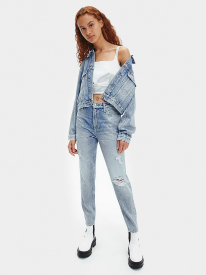 Джинсы мом Calvin Klein Jeans Mom модель J20J217832_1A4 — фото 4 - INTERTOP