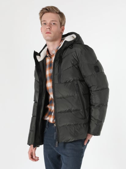 Зимняя куртка Colin’s модель CL1060924GRN — фото 4 - INTERTOP