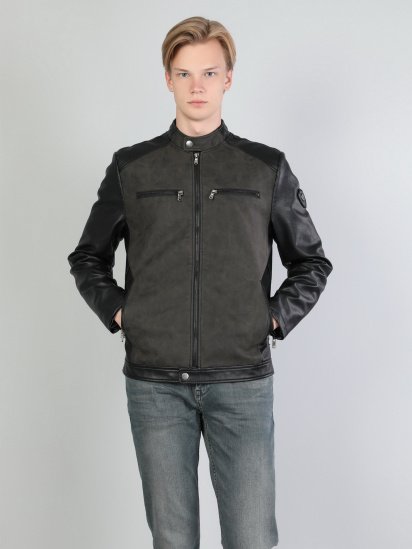Демисезонная куртка Colin’s модель CL1045421BLK — фото 4 - INTERTOP