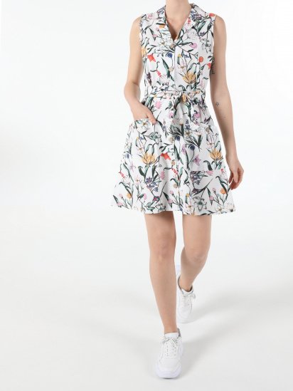 Платье мини Colin’s модель CL1054673WHT — фото 3 - INTERTOP