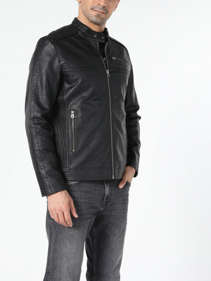 Куртка кожаная Colin’s модель CL1052389BLK — фото 3 - INTERTOP