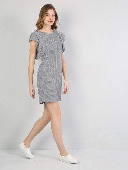 Платье мини Colin’s модель CL1043687NAV — фото - INTERTOP