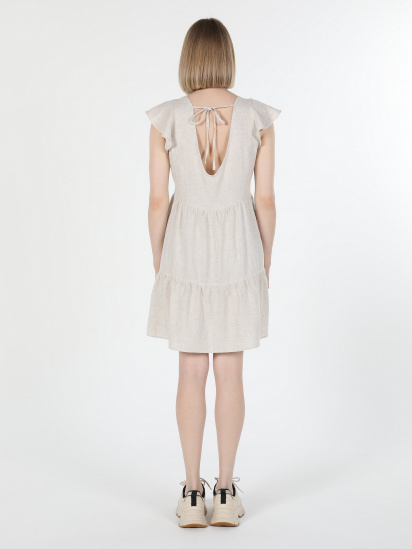 Платье мини Colin’s модель CL1059507BEI — фото - INTERTOP