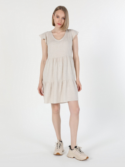 Платье мини Colin’s модель CL1059507BEI — фото 3 - INTERTOP