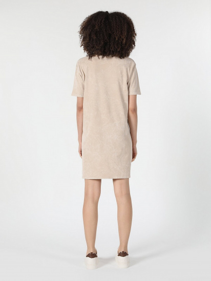 Сукня-футболка Colin’s модель CL1059097BEI — фото - INTERTOP