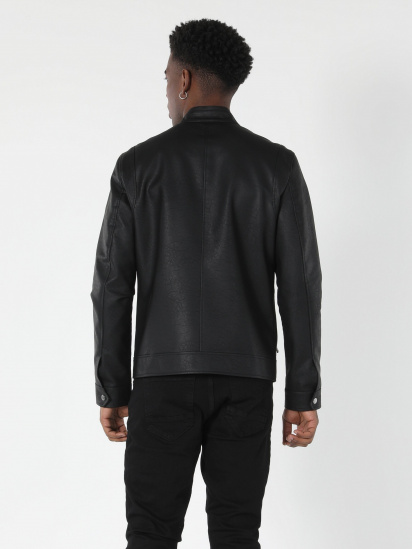 Куртка кожаная Colin’s модель CL1050095BLK — фото - INTERTOP