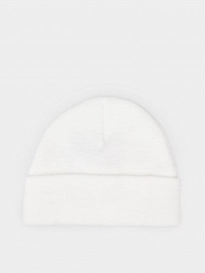 Шапка Champion BEANIE CAP модель cha804335-WHT — фото - INTERTOP