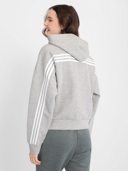 Кофта спортивная Adidas Must Haves 3-Stripes модель EB3823 — фото 3 - INTERTOP