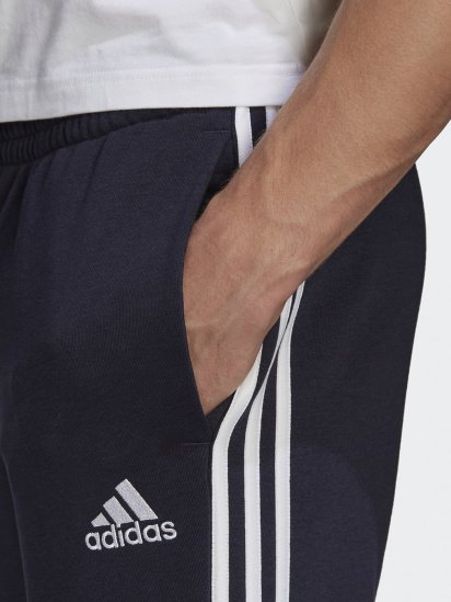 Штаны спортивные Adidas Essentials Cuff 3-Stripes модель GK8888 — фото 3 - INTERTOP