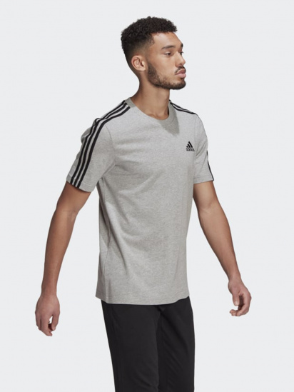 Футболки и поло Adidas Essentials 3-Stripes модель GL3735 — фото 3 - INTERTOP