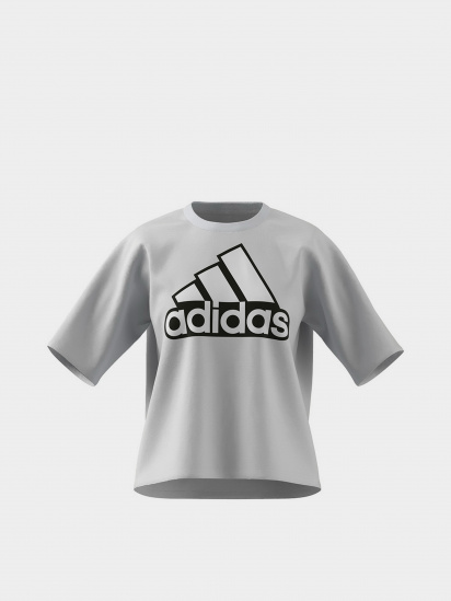 Футболка Adidas Essentials Logo Boxy модель HC9183 — фото 4 - INTERTOP