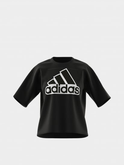 Футболка Adidas Essentials Logo Boxy модель HC9189 — фото 4 - INTERTOP