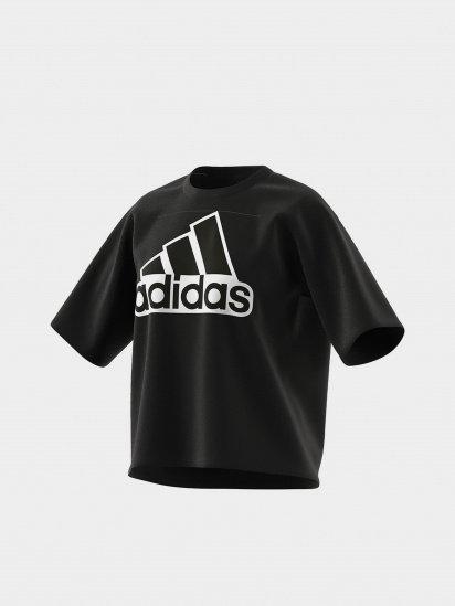 Футболка Adidas Essentials Logo Boxy модель HC9189 — фото 6 - INTERTOP