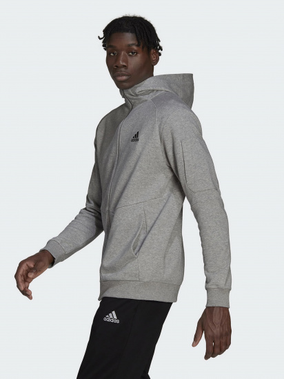 Кофта спортивна Adidas Essentials 4 GAMEDAY Full-Zip модель HE1806 — фото 3 - INTERTOP