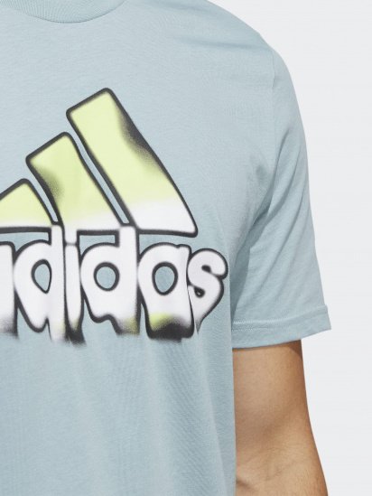 Футболка Adidas SUMMER HEAT BADGE OF SPORT модель HE4814 — фото 4 - INTERTOP