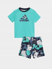 Бірюзовий - Спортивний комплект Adidas Ball Graphic Summer Set