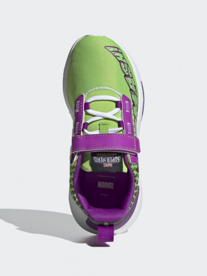 Кроссовки для бега Adidas x Marvel Super Hero Adventures Hulk Racer TR21 модель GY5535 — фото 5 - INTERTOP