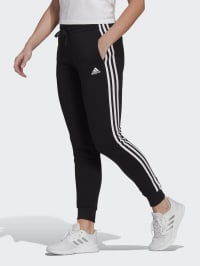 Чорний - Штани спортивні Adidas Essentials 3-Stripes