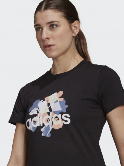 Футболка Adidas Floral Graphic модель GT8806 — фото 3 - INTERTOP
