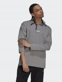 Серый - Лонгслив Adidas  R.Y.V. Graphic