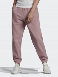 Розовый - Штаны спортивные Adidas Adicolor Trefoil 3d
