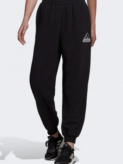 Штаны спортивные Adidas Essentials Outline Logo модель HC9176 — фото - INTERTOP
