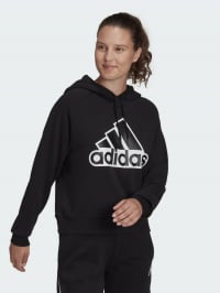 Чорний - Худі Adidas Essentials Outlined Logo
