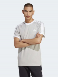 Серый - Футболка Adidas Adicolor Classics 3-Stripes
