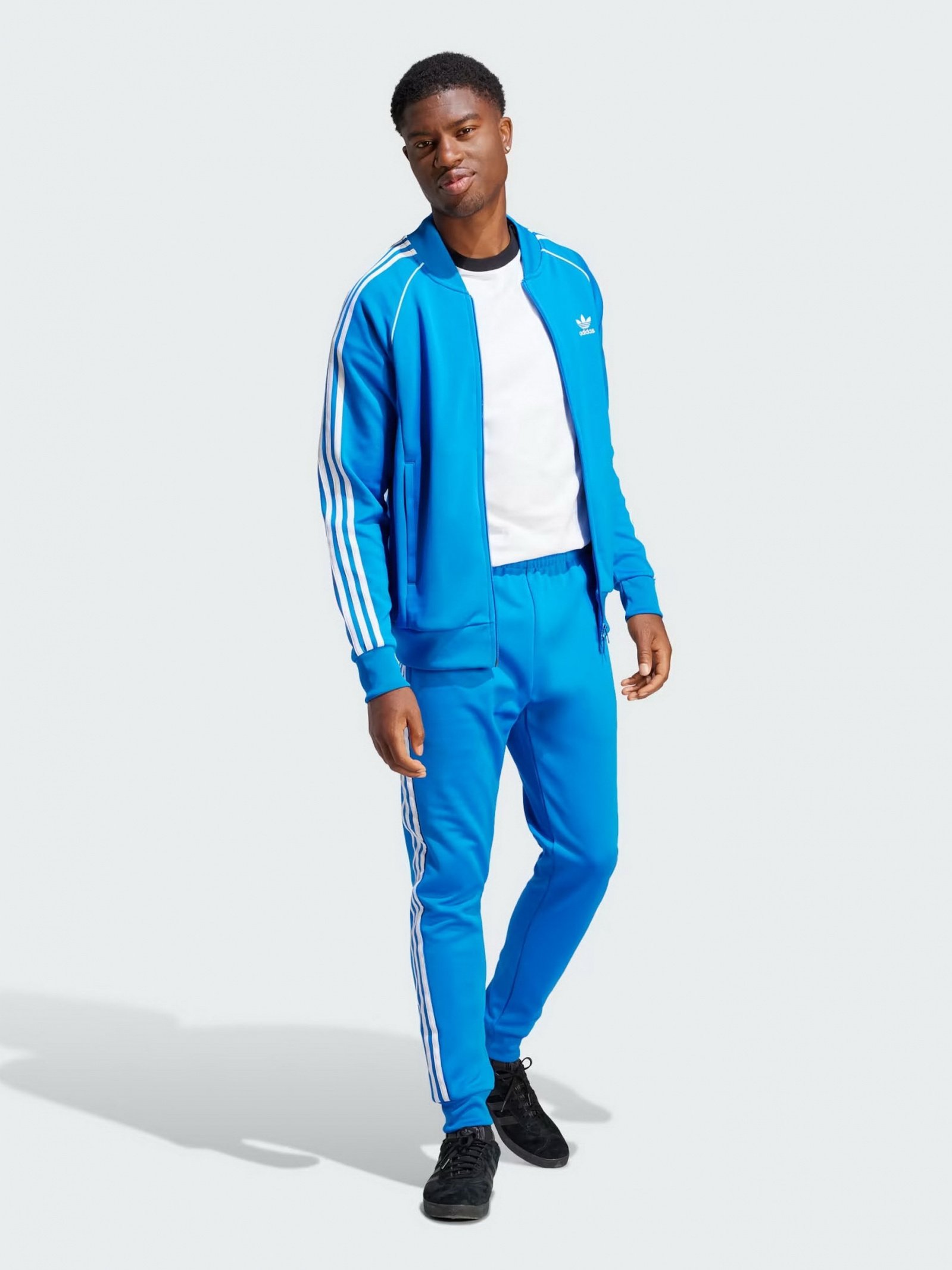 Штаны спортивные Adidas Adicolor Classics SST IM4542 для мужчин, цвет:Чёрный - купить в Киеве, Украине в магазине Intertop: цена, фото, отзывы