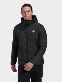 Чёрный - Зимняя куртка adidas BSC 3-Stripes Hooded Insulated