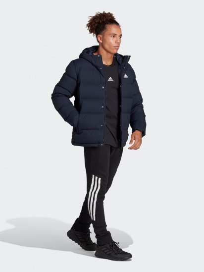 Пуховик adidas Helionic Hooded Down модель HG8750 — фото 3 - INTERTOP