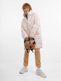 Светло-розовый - Демисезонная куртка adidas Adicolor Long Originals