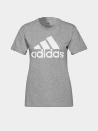 Серый - Футболка adidas Essentials Logo