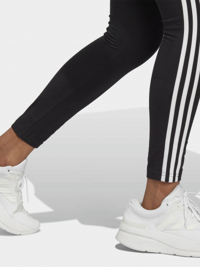 Леггинсы спортивные Adidas Essentials 3-Stripes High-Waisted Single Jersey модель IC7151 — фото 4 - INTERTOP