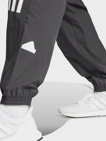 Штаны спортивные adidas Future Icons 3-Stripes Woven модель IN3318 — фото 3 - INTERTOP