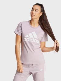 Розовый - Футболка adidas Essentials Logo