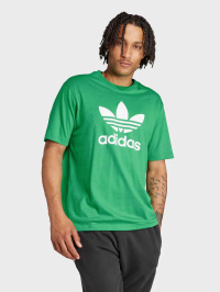 Зелёный - Футболка Adidas Adicolor Trefoil