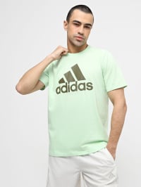 Светло-зеленый - Футболка Adidas Sportswear
