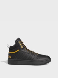 Чёрный - Кеды высокие adidas Hoops 3.0 Mid Lifestyle Basketball Classic Fur Lining Sportswear