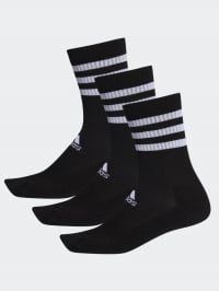Чёрный - Набор носков adidas 3-STRIPES CUSHIONED