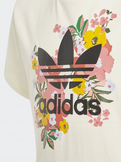 Футболка Adidas HER Studio London Floral Originals модель GN4216 — фото 3 - INTERTOP