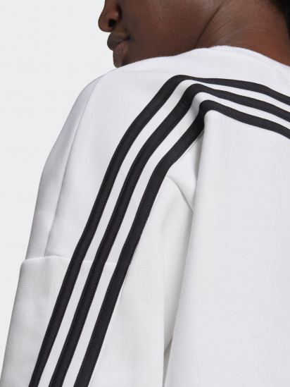 Світшот Adidas Sportswear Wrapped 3-Stripes модель GJ5446 — фото 4 - INTERTOP