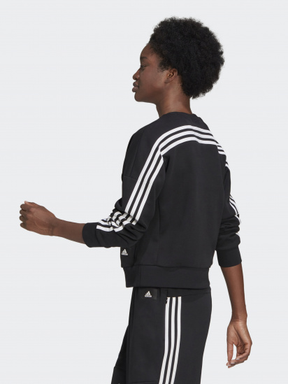 Свитшот Adidas Sportswear Wrapped 3-Stripes модель GL0343 — фото 3 - INTERTOP