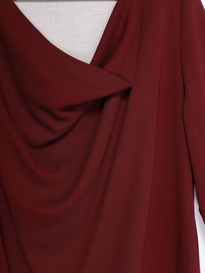 Платье мини COS модель 0386158_бордовий — фото - INTERTOP