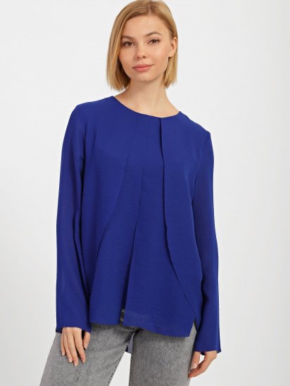 Блуза COS модель 0456723_синій — фото - INTERTOP