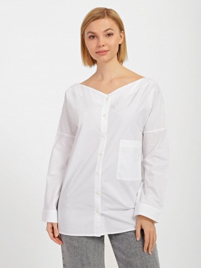 Блуза COS модель 0495250_білий — фото - INTERTOP