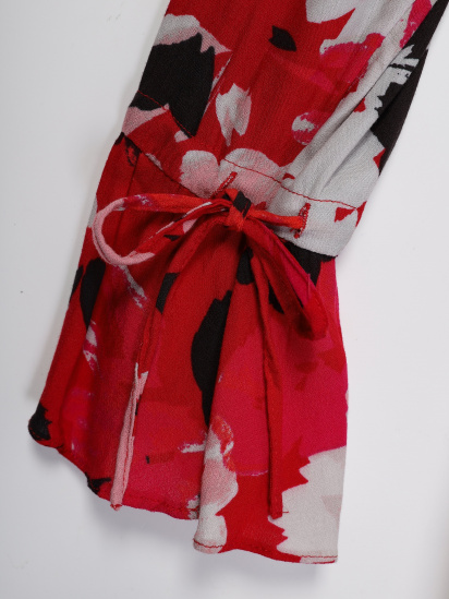Сукня міні COS модель 0610351_червоний комб. — фото - INTERTOP