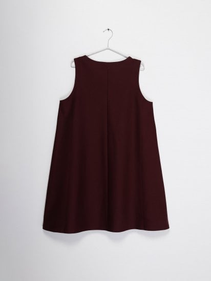 Сукня міні COS модель 0667792_т.бордовий — фото - INTERTOP